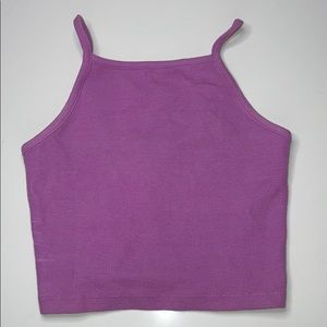 Purple Crop Top